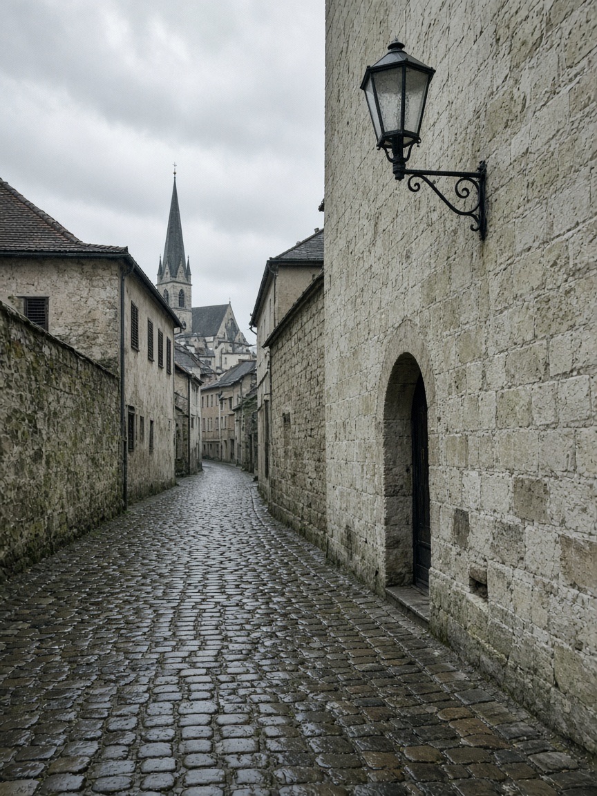 Lane, grey